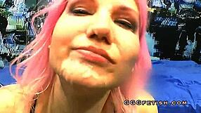 Pretty lesbian handjobs, blowjob scene and anal in German gangbang