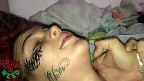 Explosive porn sex scenes performing squirting and blowjob with a Brazilian pornstar