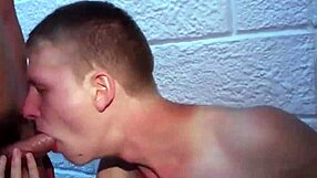 Military men, three hot naked boys fuck together