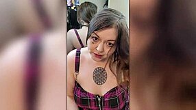 Alternative BBW is completely nuru massaged, and she cums hard