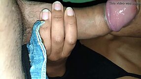 Black teen anal fuck – amateur slut receives a cumshot on her ass