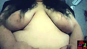 Lap dancing curvy amateur enjoys fun with tits