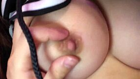 Asian babe isnt a professional and she is getting creampied in high definition