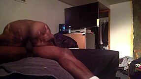 This big cocked babe is fully passionate when riding the black big cockicked BBC