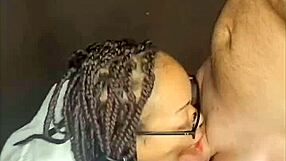 Displeased boyfriend chaps his dark skinned slut and bangs her husband/Oliver - Homemade black on white brutality