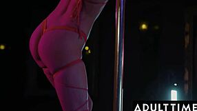Semen flood in this stripping and sucking scene