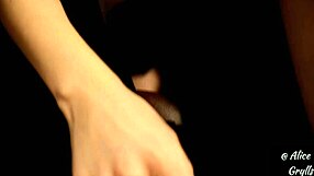 Raw POV student cowgirl sex and got sperm on her butts