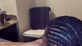 Obsessed big booty ebony pornstar gets her ass licked and rimmed