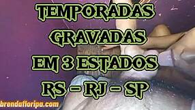 Sit back and enjoy as Brenda Floripa strips herself and puts on a show in this swing house glory hole