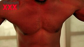 Lively Gonzo shower sex with Willow Ryder and black stud