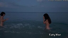 Two randy girls climax, scream and doing it anywhere and everywhere