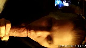 Cute teen girlfriend and blowjob air in POV