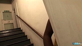 Big ass black beauty having sex in doggy style fuck with the man in adult movie