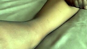 My feeling of pleasure is aroused when my feet and legs in stockings are massaged in the sexual manner