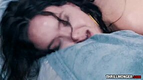 Sensual Interracial Cowgirl Krissy Lynn fu=ks herself with a monster cock until the finish line