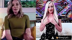 A real life stepmom and stepson have sex on webcam