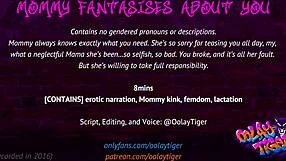 Feel the hottest forbidden desire with mommy kink and filthy talking