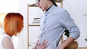It’s that special time again where small tits redhead Elin Holm gets her vagina and ass fucked hard