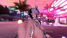The most ridiculous video ever – Virtual reality lap dance with a panty-clad girl