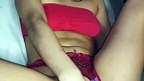 Cam girl satanbxbygirl shows woman with shaved pussy while she is fingered and creampied