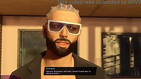 Saints Row The Heist and The Hazardous both with naked players