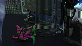 Fetish shemales Dmonika and Jane leave nothing behind then a brutal and raw scene