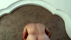 Sliding his dick inside his cheating girlfriend’s ass