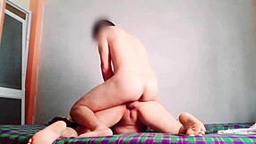 Older lady strips for fantasy with a man she met on the internet