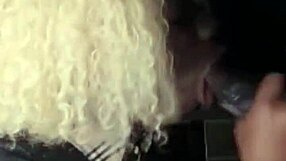 Black beauty deep throats my big cock while her mouth is full of it