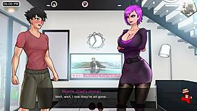Pantyhose and heels as a cartoon sexual obsession