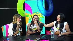 The two videos are: Natural tits and hairless pussy in California TV
