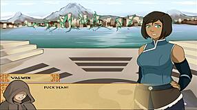 Hot Titted and Round Ass in a Cartoon MILF scene