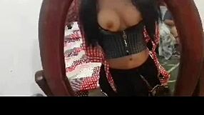 Big tits and small tits both get banged in this emo porn video