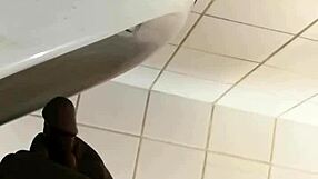 A voyeur cruise blacks gay man in a public toilet