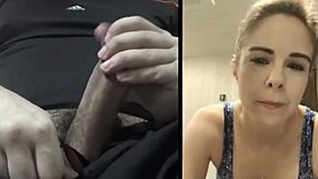 Big cock meets big dick: a webcam reaction