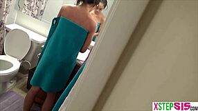 Teensex stepmom nude, naughty small tits fucked from behind by cheating boyfriend