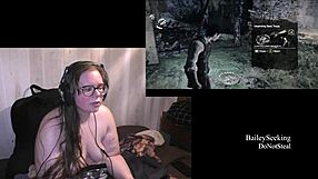 Tattooed brunettes complete domination in part 2 of game