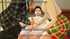 Romantic three dimensional hentai Christmas special – Preview release