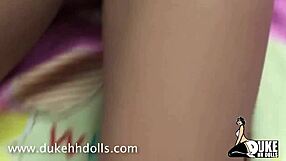 Interactive sex doll shows off her body in volume two
