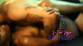 Digital romantic inter racial intercourse with a black man with a hairy skin