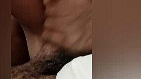 Black woman performing oral sex while being in the hospital