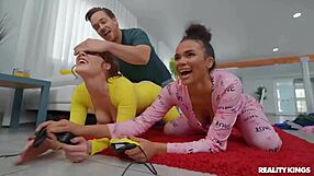 Lily Larimar enjoys a wild ride with Xander Corvus during a skateboarding lesson in this explicit reality kings video. Watch as she skillfully sucks his cock, gets fingered, and takes him deep inside her. Don't miss the intense facial at the end!