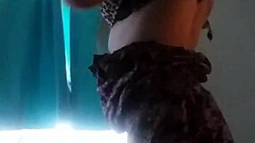 Brunette teen bares all