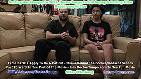 Rebel Wyatt having her first gynecological exam in this decadent video shot and leaked with the help of Doctor Tampa