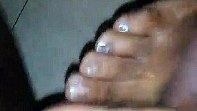 Ms Hood as a second footjob at the-office