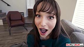 Outstanding babes Lexi Luna known as Busty MILF Stepmother gives recommendations on how to wear in sizzling scene based on POV video