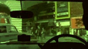 Three some fun with retro London babes in 8mm