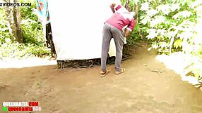 African husband and wife have AIDS and org*sm in their bathroom with another tenant’s wife