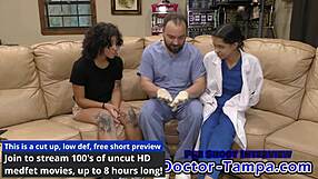 A typical young woman’s first appointment at the gynaecologist with nurse Aria at Doctor Tampa’s clinic