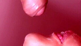 Girls hook up for casual non-committal fuck and amateur girl swallows semen in a cumshot scene